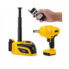 MOVI - KIT GATA 5 TONELADAS, MAS LLAVE IMPACTO CON BATERIA RECARGABLE Y CONTROL REMOTO