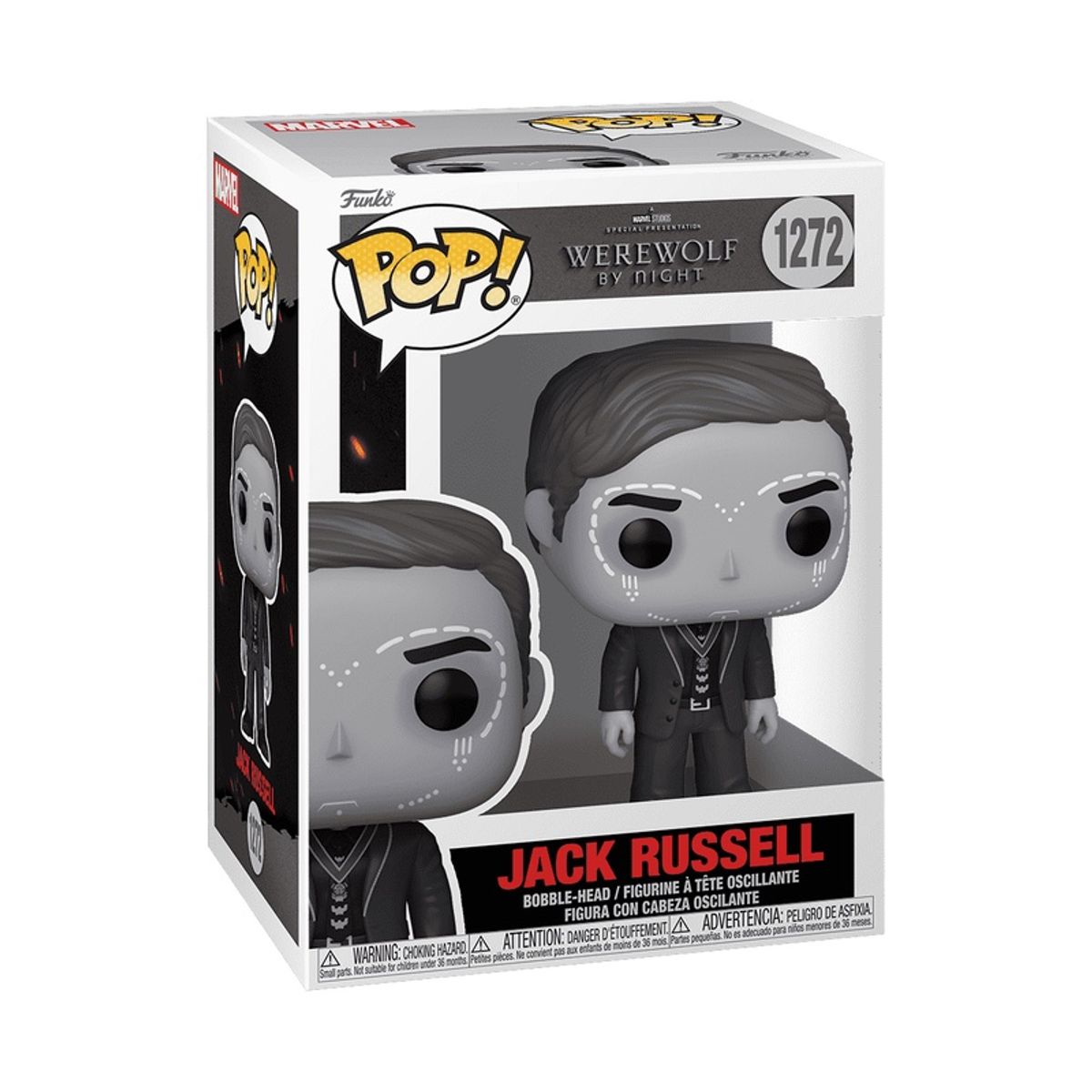 FUNKO - Funko Pop Werewolf By night – Jack Rusell 1272  + Protector