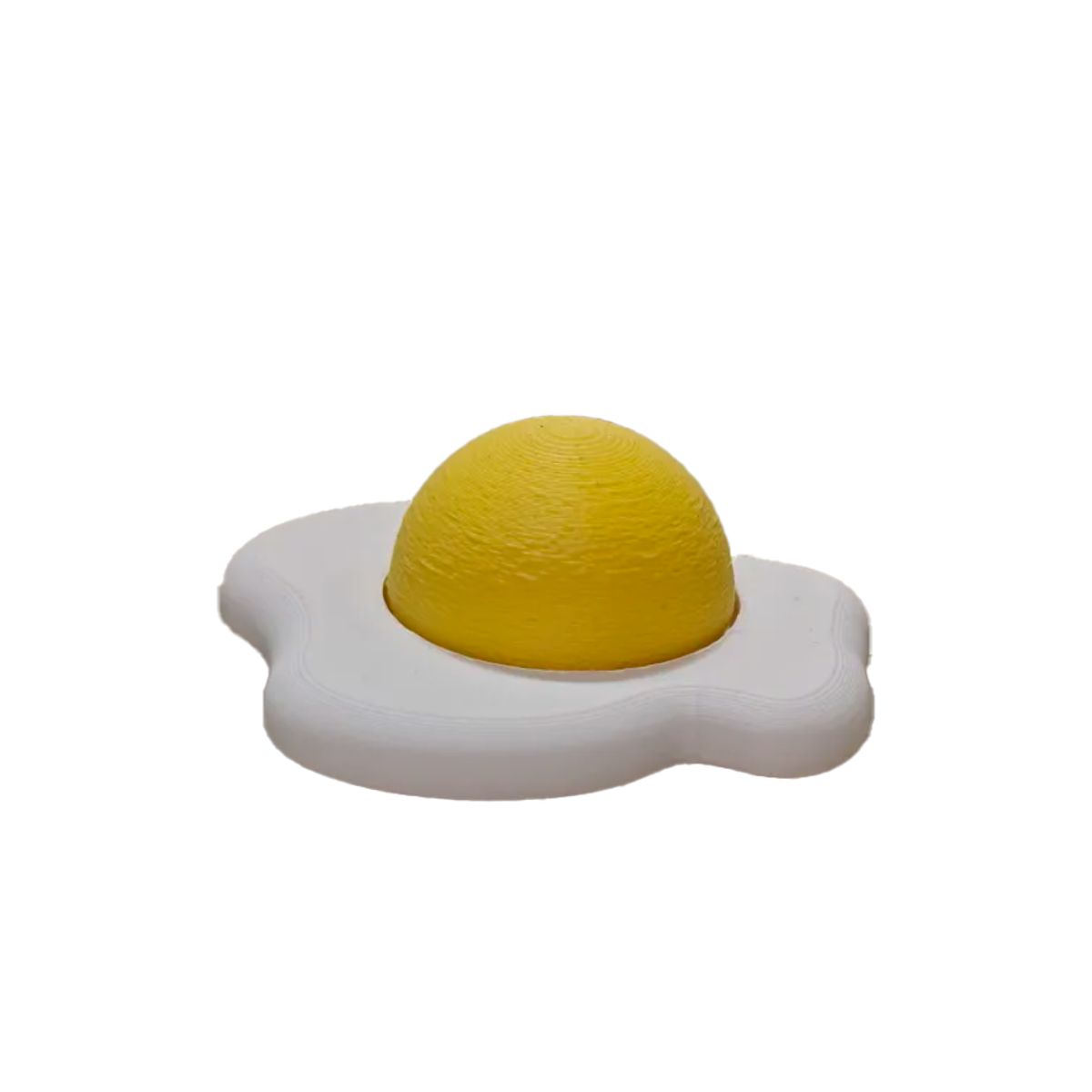 GENERICO - Figura clicker forma huevo frito