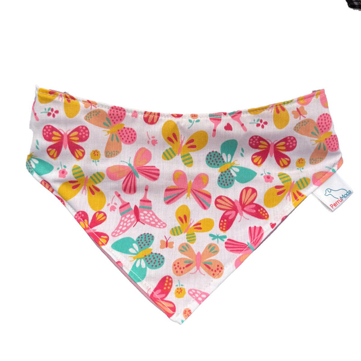 GENERICO - Bandana Estampada mariposas  Talla M