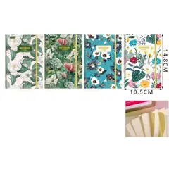 GENERICO - Libreta con Diseño Nature A5 – 21×14.8 cm, 80 Hojas Surtido