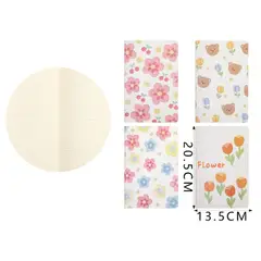 GENERICO - Libreta Notas Diarias – 20.5×13.5 cm, 60 Hojas Surtido