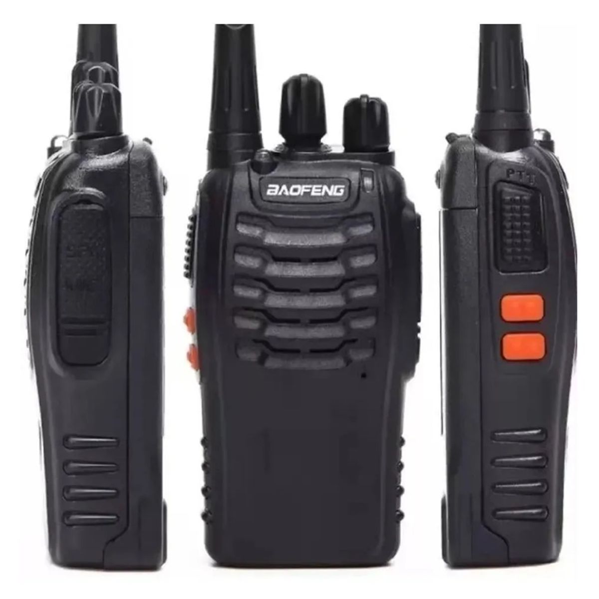 GENERICO - Pack x2 Radios Transmisor Walkie Talkie Bf-888s Baofeng Woki Toki