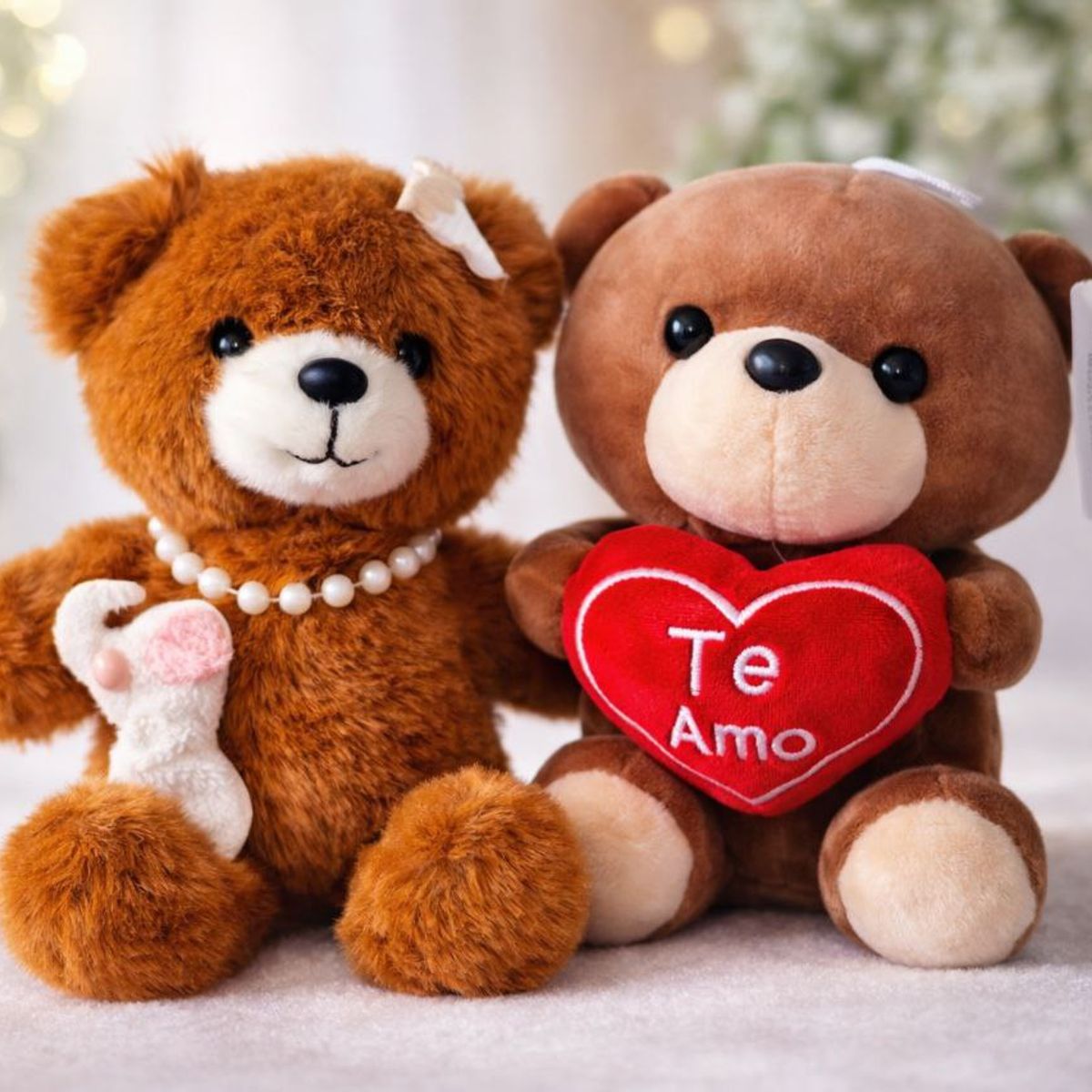 GENERICO - Peluche Osos San Valentin 25 cm