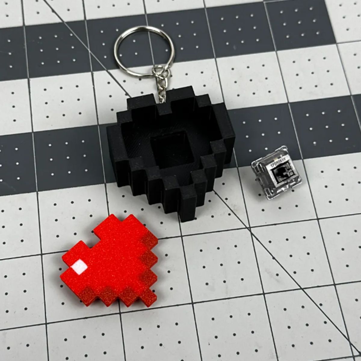 GENERICO - Figura Clicker Corazón Pixel