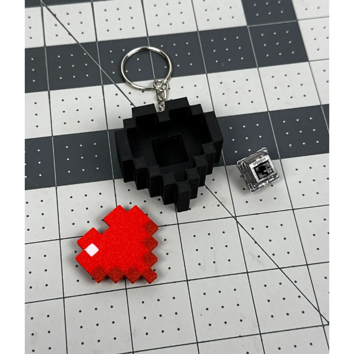 GENERICO - Figura Clicker Corazón Pixel