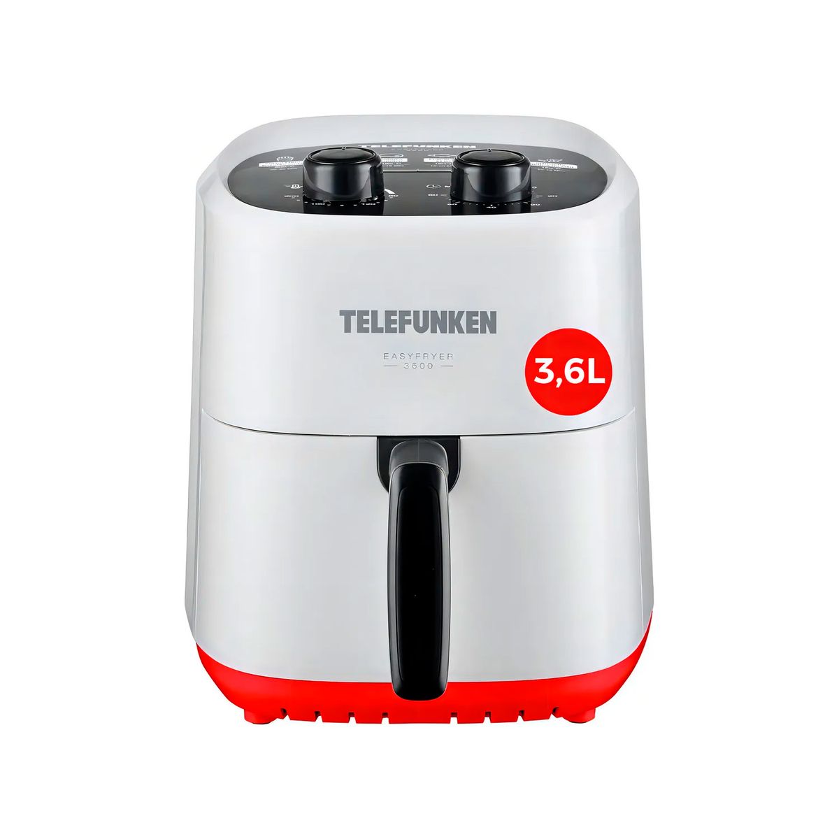 TELEFUNKEN - Freidora de Aire Telefunken Easyfryer 3600 3.6L 1550W