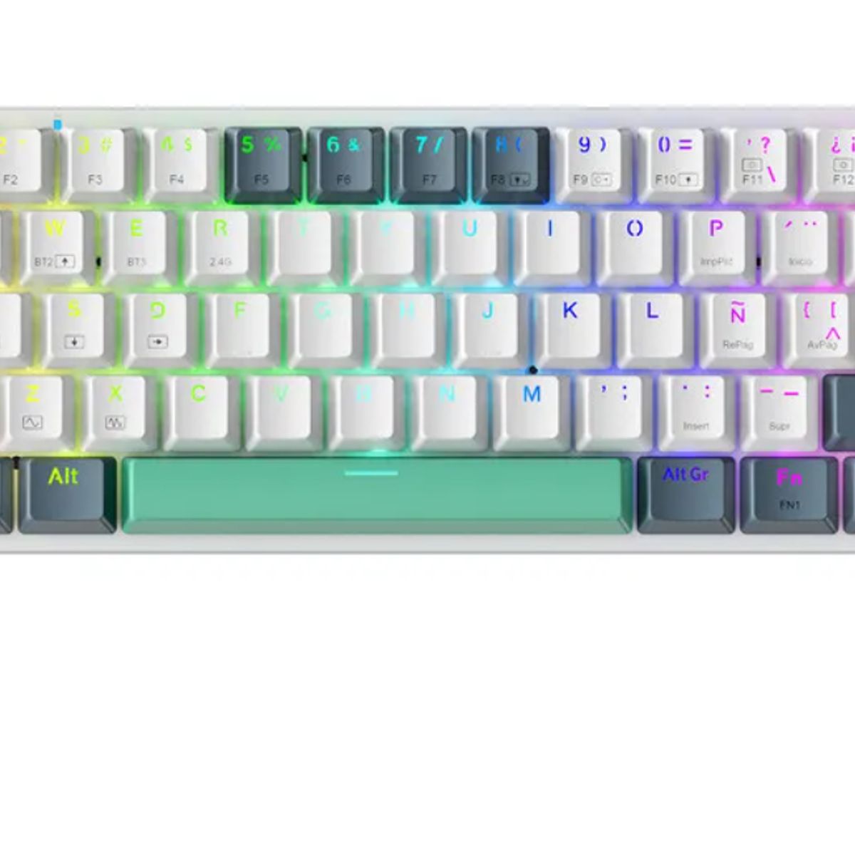 GENERICO - Teclado Mecánico Bluetooth Español 60%