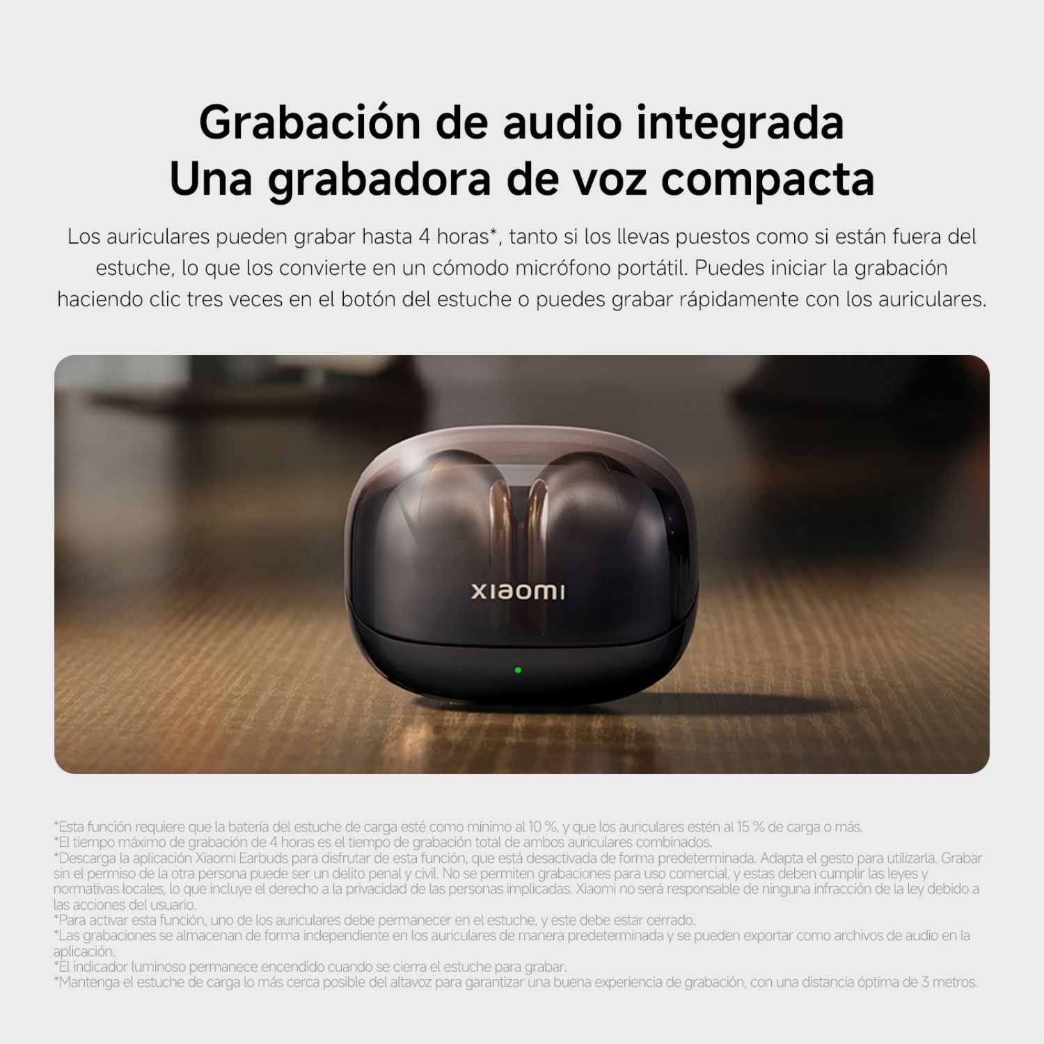 XIAOMI Xiaomi Audífonos Buds 5 Pro Bluetooth WiFi TWS Negro