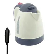 GENERICO - Hervidor Eléctrico 1 Litro A 12 Volt 150 Watt Blanco