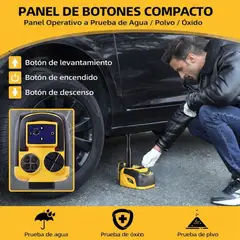 MOVI - KIT DE GATA HIDRAULICO 5 TONELADAS + LLAVE DE IMPACTO