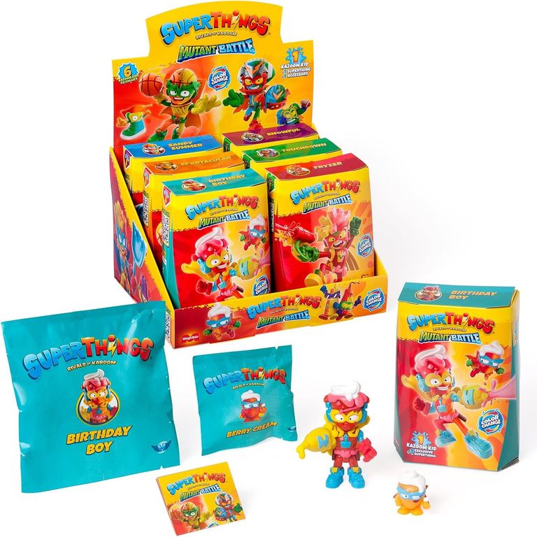 GENERICO Superzings Coleccion 6 Kazoom Kids + 6 Superthings Mutant ...