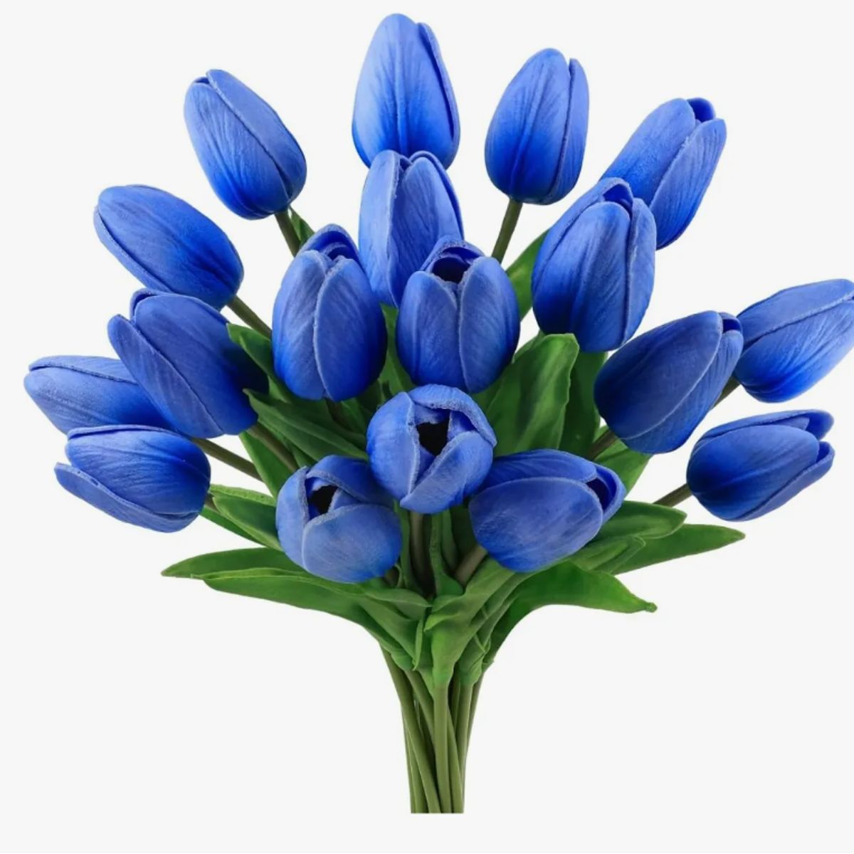 GENERICO - Ramos De 20 Tulipanes Artificiales Flor Decoración Tulipan