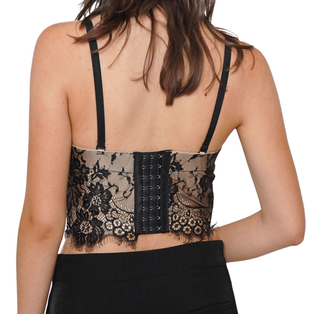 ARRAKASTA - Corset de encaje talla SM