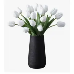 GENERICO - Ramos De 20 Tulipanes Artificiales Flor Decoración Tulipan