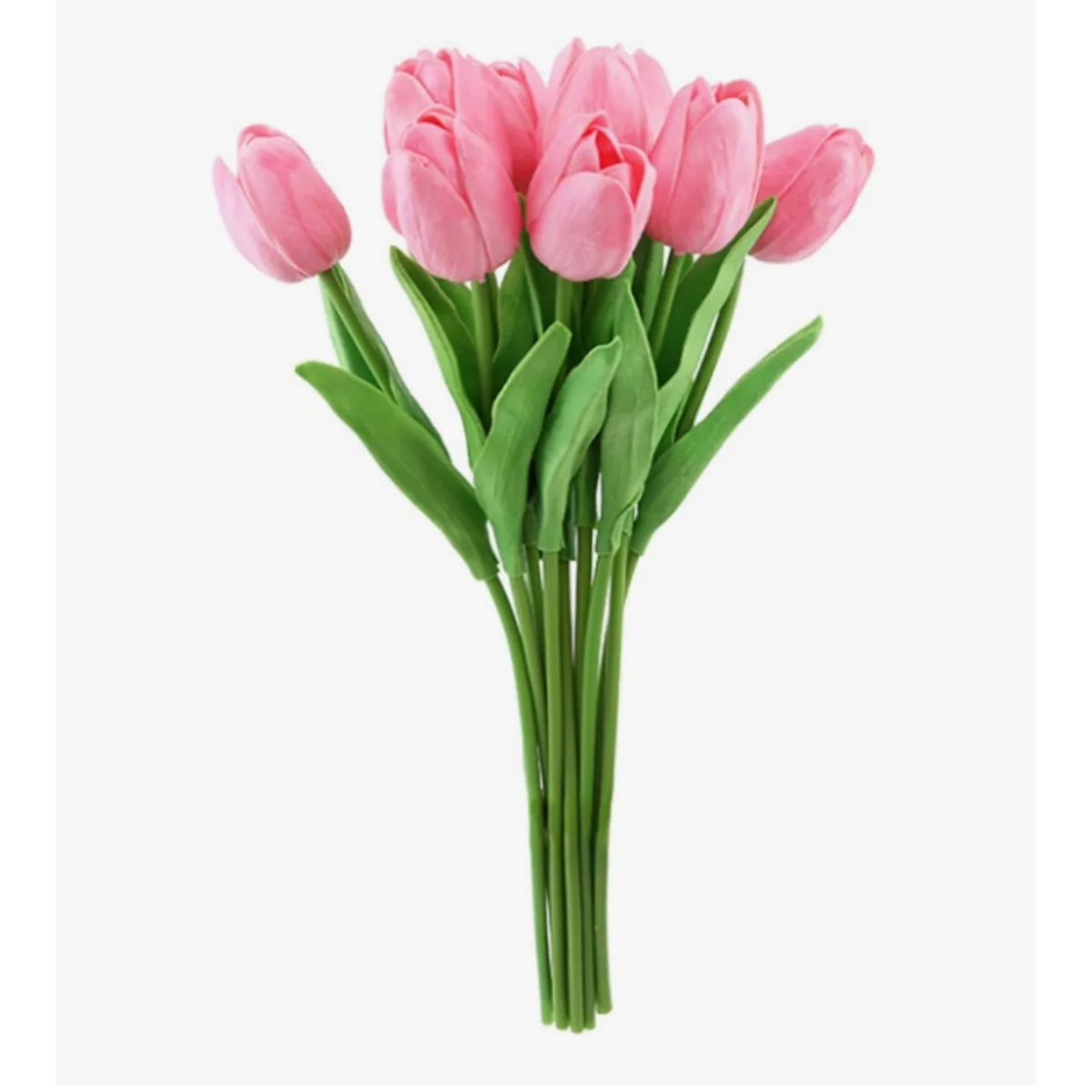 GENERICO - Ramos De 20 Tulipanes Artificiales Flor Decoración Tulipan