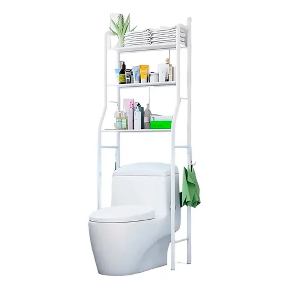 IRM - Repisa Baño Muebles Organizador Fierro Portatil Estantes