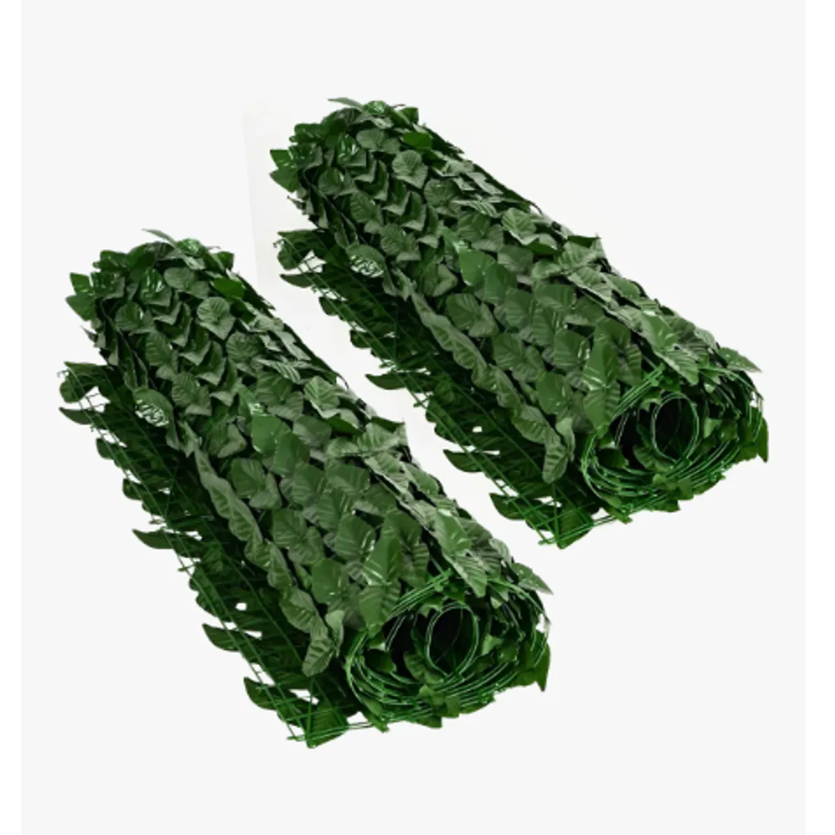 GENERICO - Set 2 Malla De Hojas Enredadera Artificiales Cerca 3x1m Color Verde