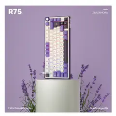 GENERICO - Teclado Mecánico Español Con Mandos R75 75%