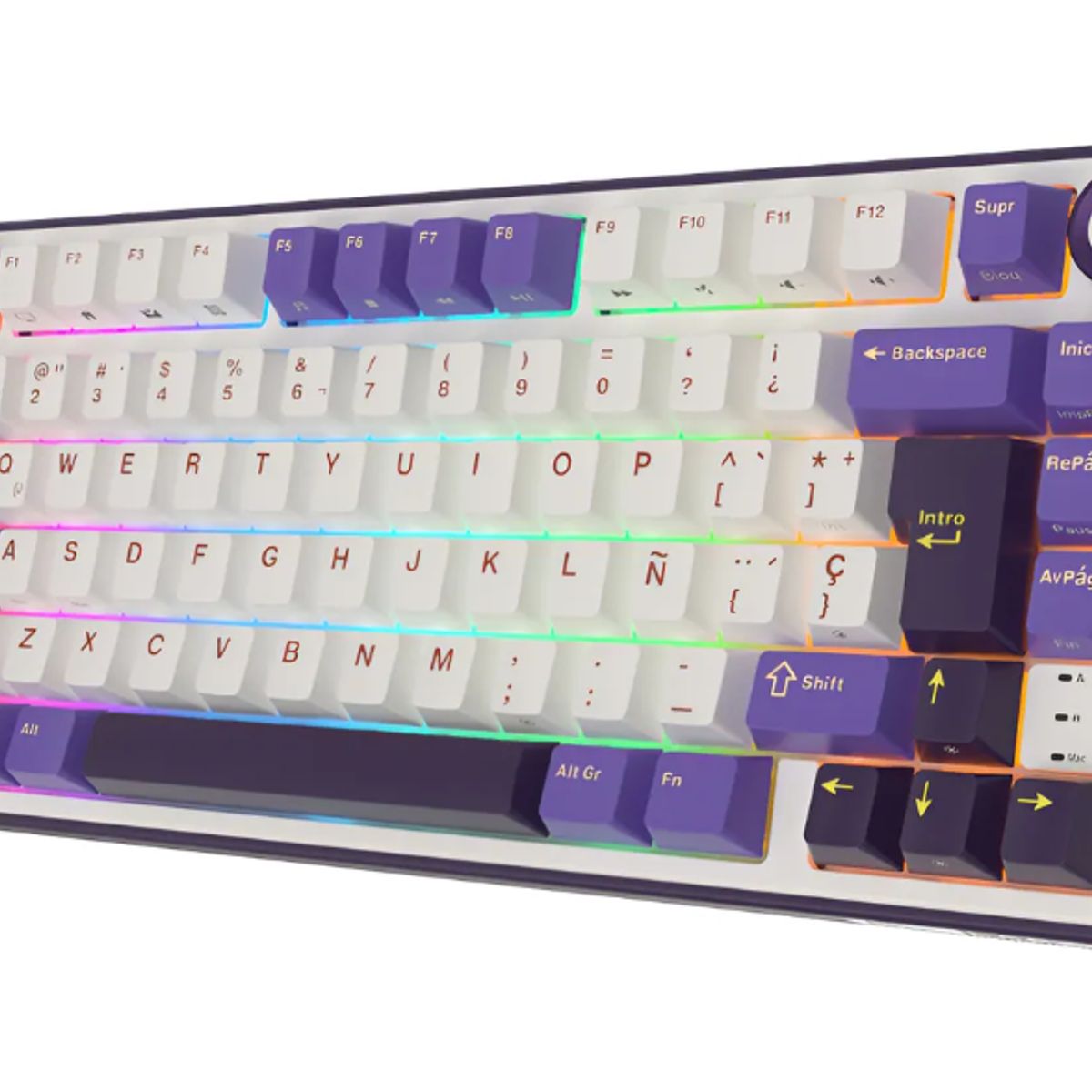 GENERICO - Teclado Mecánico Español Con Mandos R75 75%