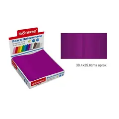 GENERICO - Forro Universitario Morado 38x25cm