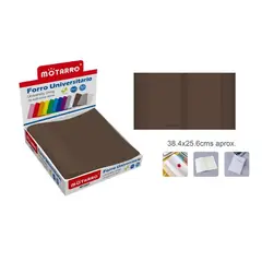 GENERICO - Forro Universitario Café 38x25cm