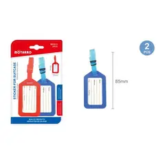 GENERICO - Etiqueta del Equipaje 2pcs COlores