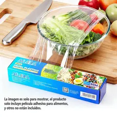 AILEDA - Film Plastico Con Cortador 30 Cms X 50 Mts Transparente