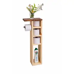 GENERICO - Organizador de Baño Multiuso de Madera - mueble para baño