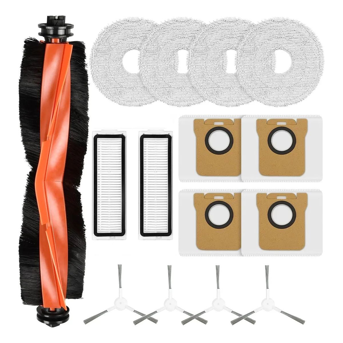 KUANGYE - Repuestos Para Aspiradora Robot Para Xiaomi X20+ X20 Plus Max Pro Blanco