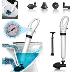 KUANGYE - Pistola Destapador Cañerias Baños Tinas Etc Air Drain Blaste