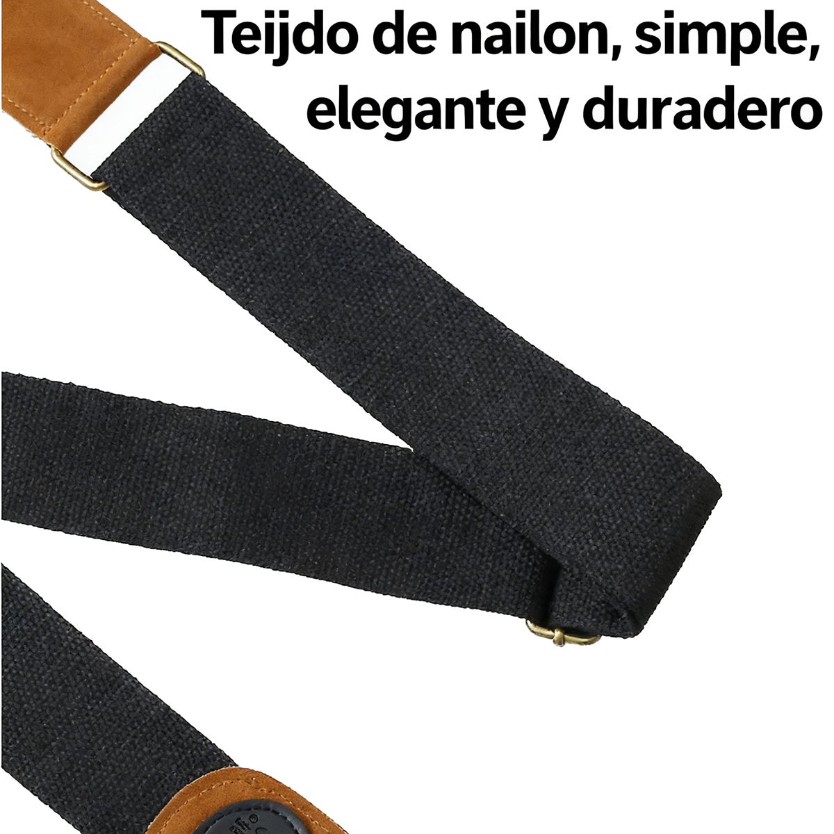 GENERICO - Vintage Correa De Guitarra Para Guitarra Longitud Ajustable