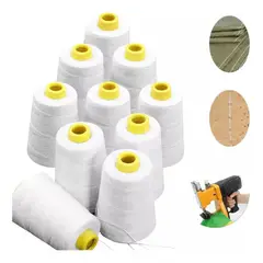 KUANGYE - Hilo De Coser Profesional Sacos 770 Metros 10 Rollos