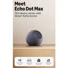 AMAZON - Echo Dot Max 2025 Alexa speaker - Graphite