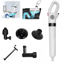 KUANGYE - Destapador Cañerias Baño Limpia Lavaplato Tina Air Drain