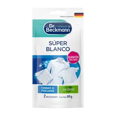DR BECKMANN - Blanqueador En Polvo Dr. Beckmann Super Blanco 80 G