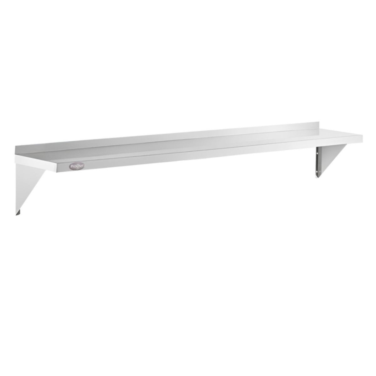 PROCHEF - Repisa Mural 120x30 cm. Acero Inoxidable Liso