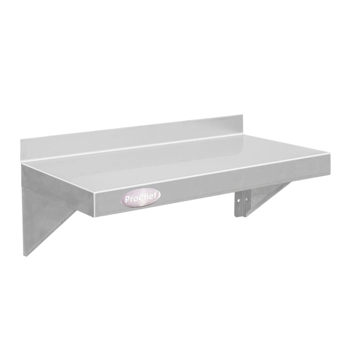 PROCHEF - Repisa Mural 60x30 cm. Acero Inoxidable Liso
