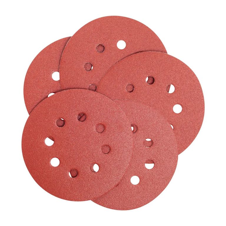 Pack 5 Discos De Lija 5'' (127mm) Grano 150 Dw4304
