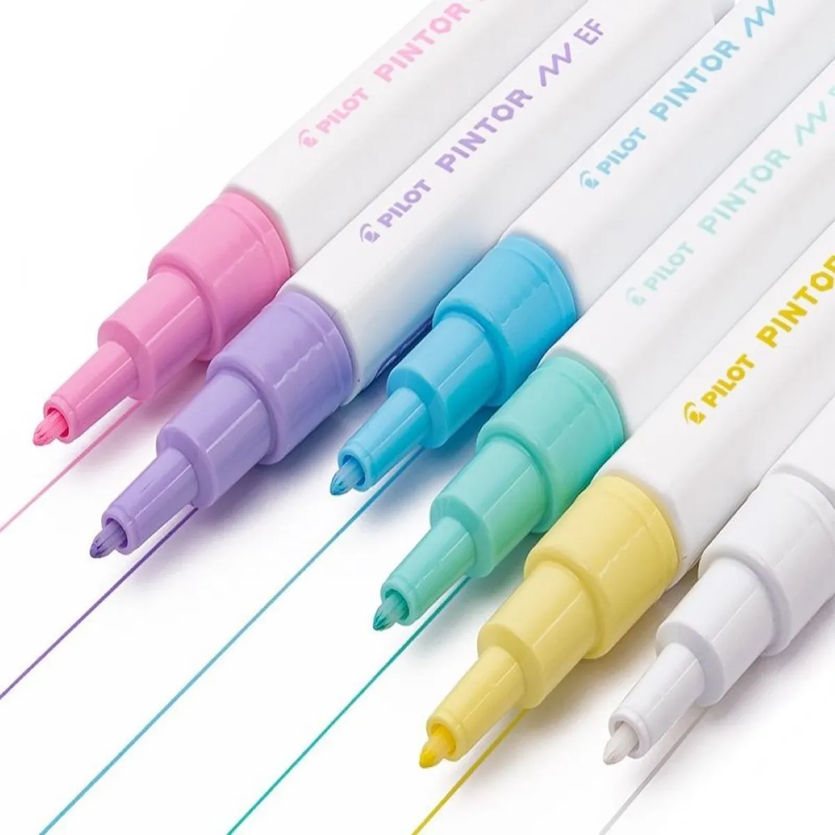 PILOT - Pintor Set Pastel Punta Extra Fina 6 un.