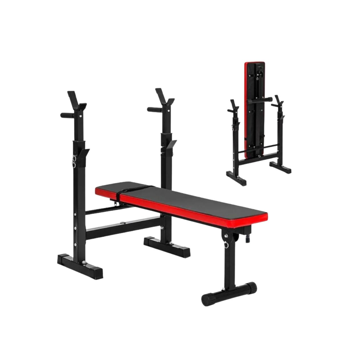 GENERICO - Banco Abdominal Multifuncional Reclinable Plegable Abdomen Y Pesas