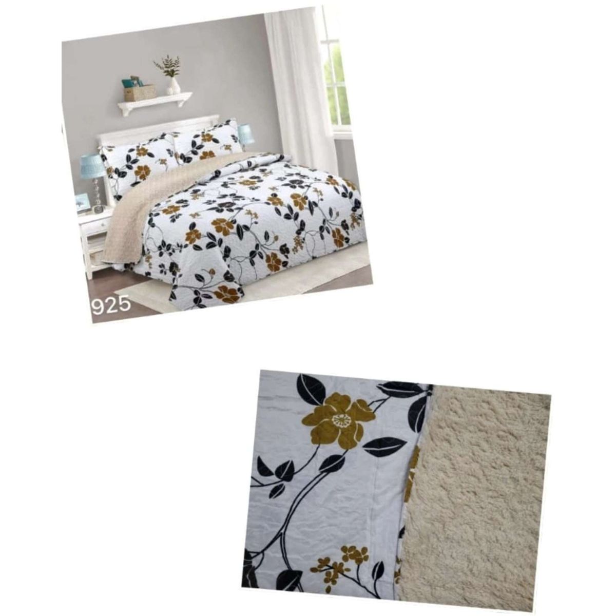 GENERICO - CUBRECAMA QUILT CON CHIPORRO 15P H4