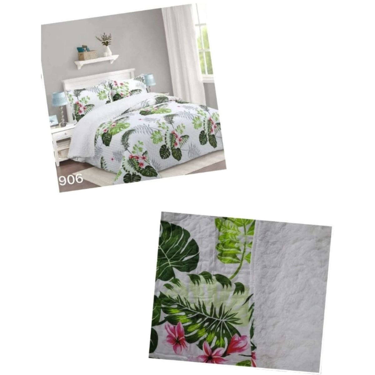 GENERICO - CUBRECAMA QUILT CON CHIPORRO 15P H6