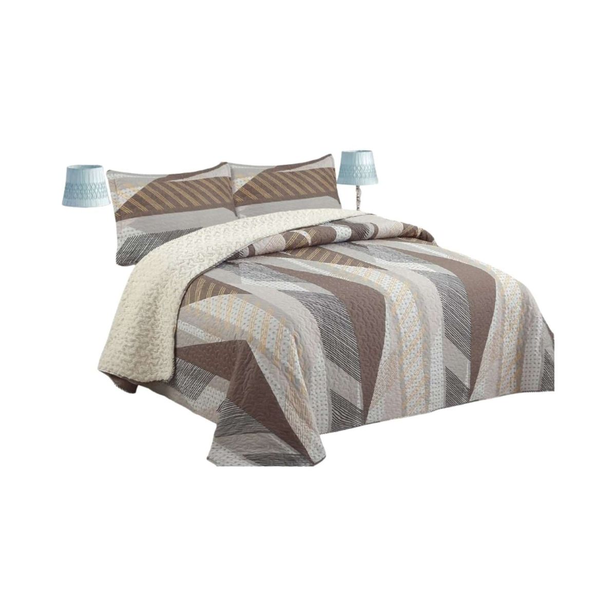 GENERICO - CUBRECAMA QUILT CON CHIPORRO 15P H33