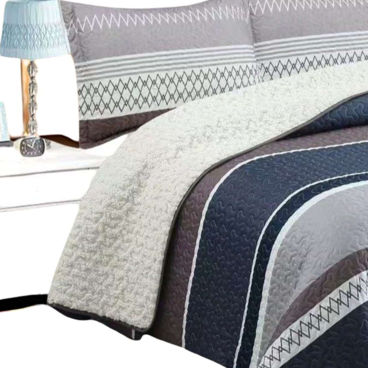 GENERICO - CUBRECAMA QUILT CON CHIPORRO 2P P12