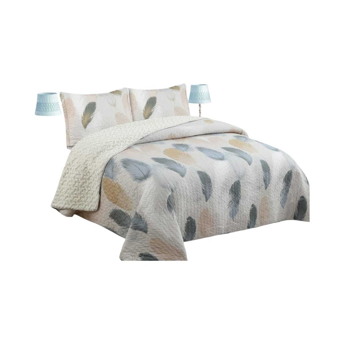 GENERICO - CUBRECAMA QUILT CON CHIPORRO 2P P24