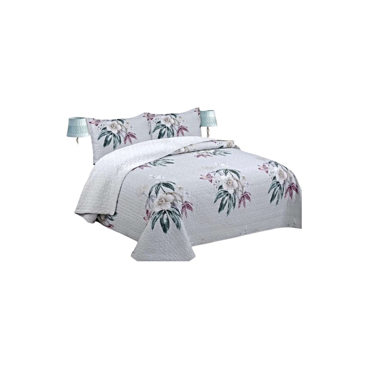 GENERICO - CUBRECAMA QUILT CON CHIPORRO KING N24