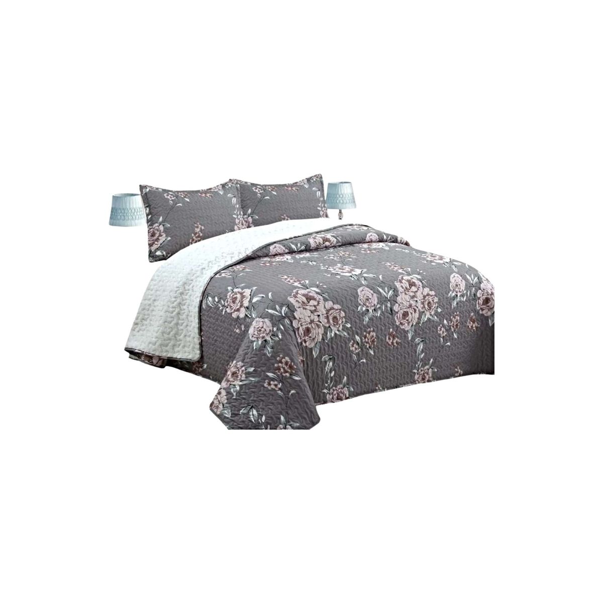 GENERICO - CUBRECAMA QUILT CON CHIPORRO KING N25