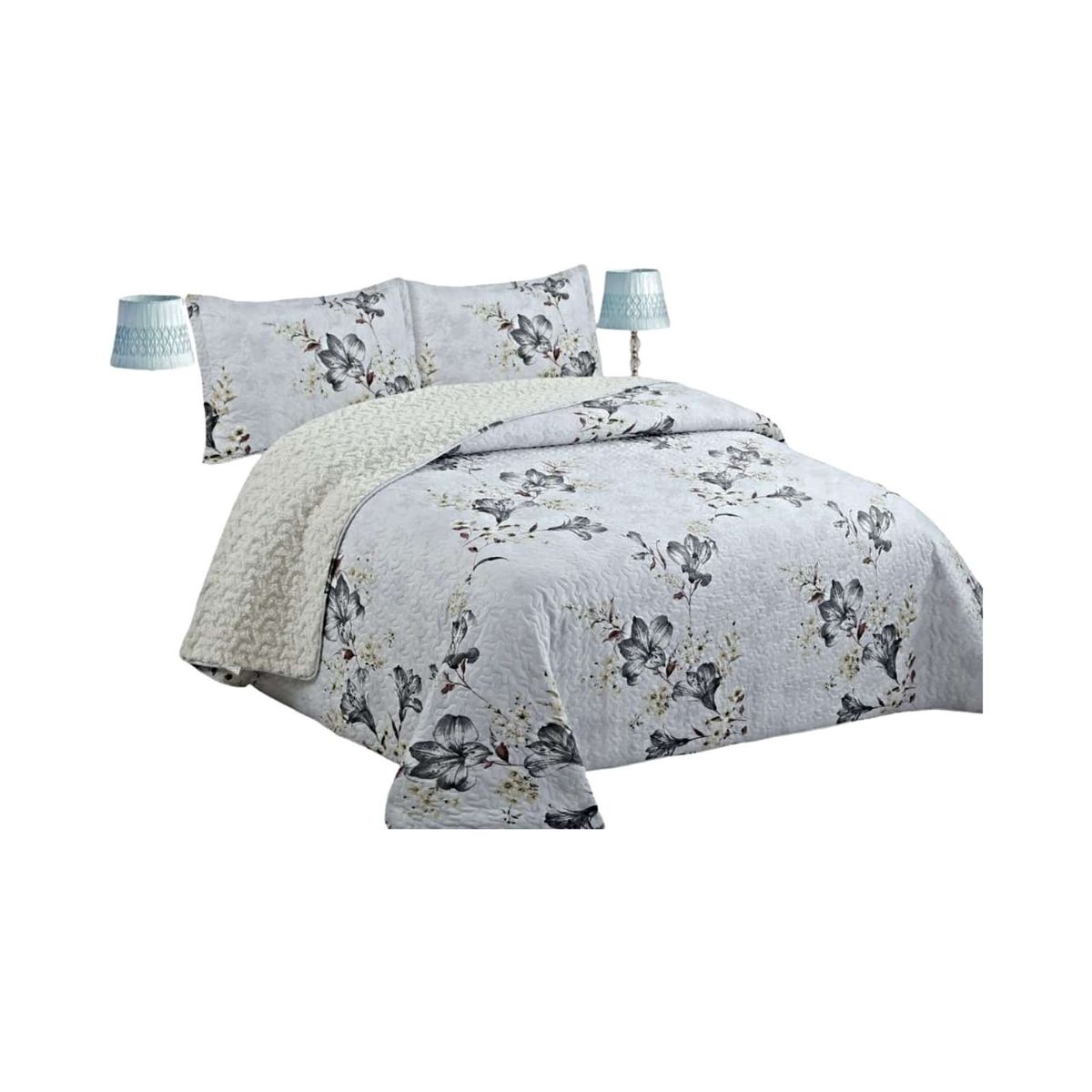 GENERICO - CUBRECAMA QUILT CON CHIPORRO KING N29