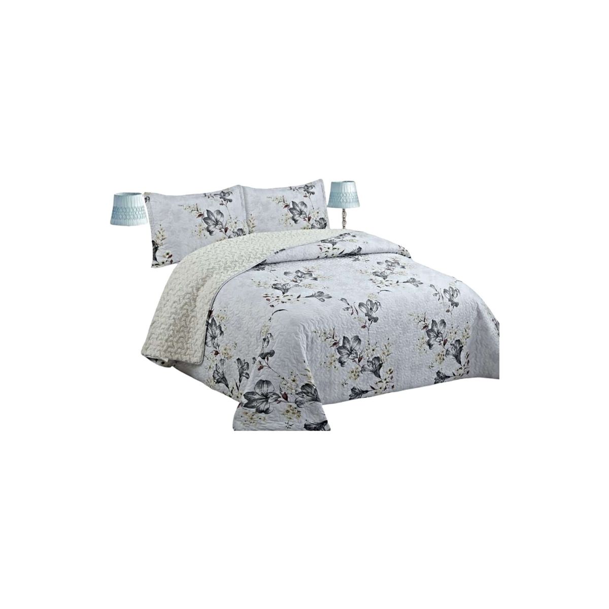 GENERICO - CUBRECAMA QUILT CON CHIPORRO KING N29